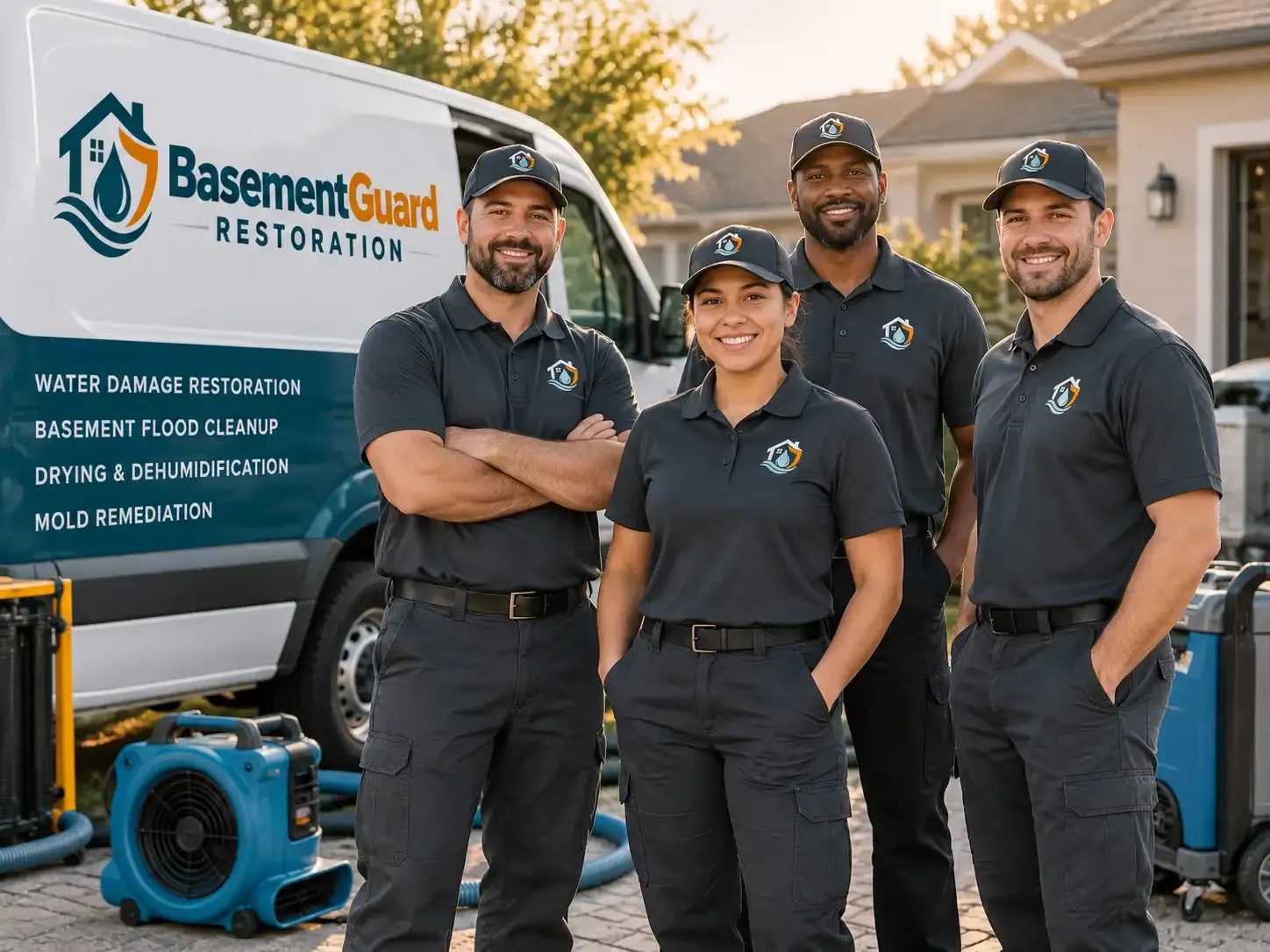 Basement Water Damage Restoration company in Jermyn, TX